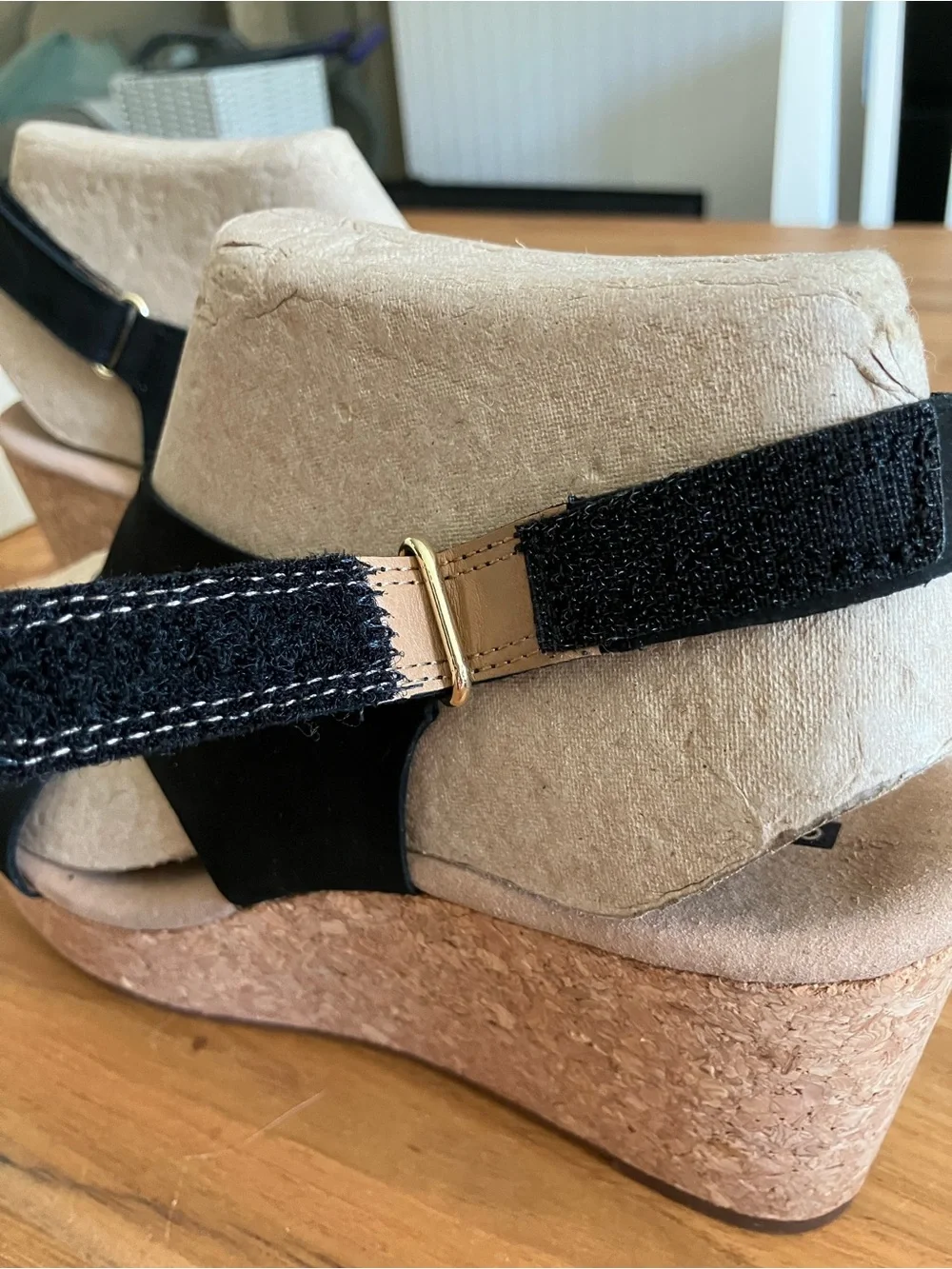 Clarks comfortable black